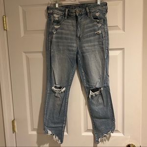 American eagle next level street distressed jeans